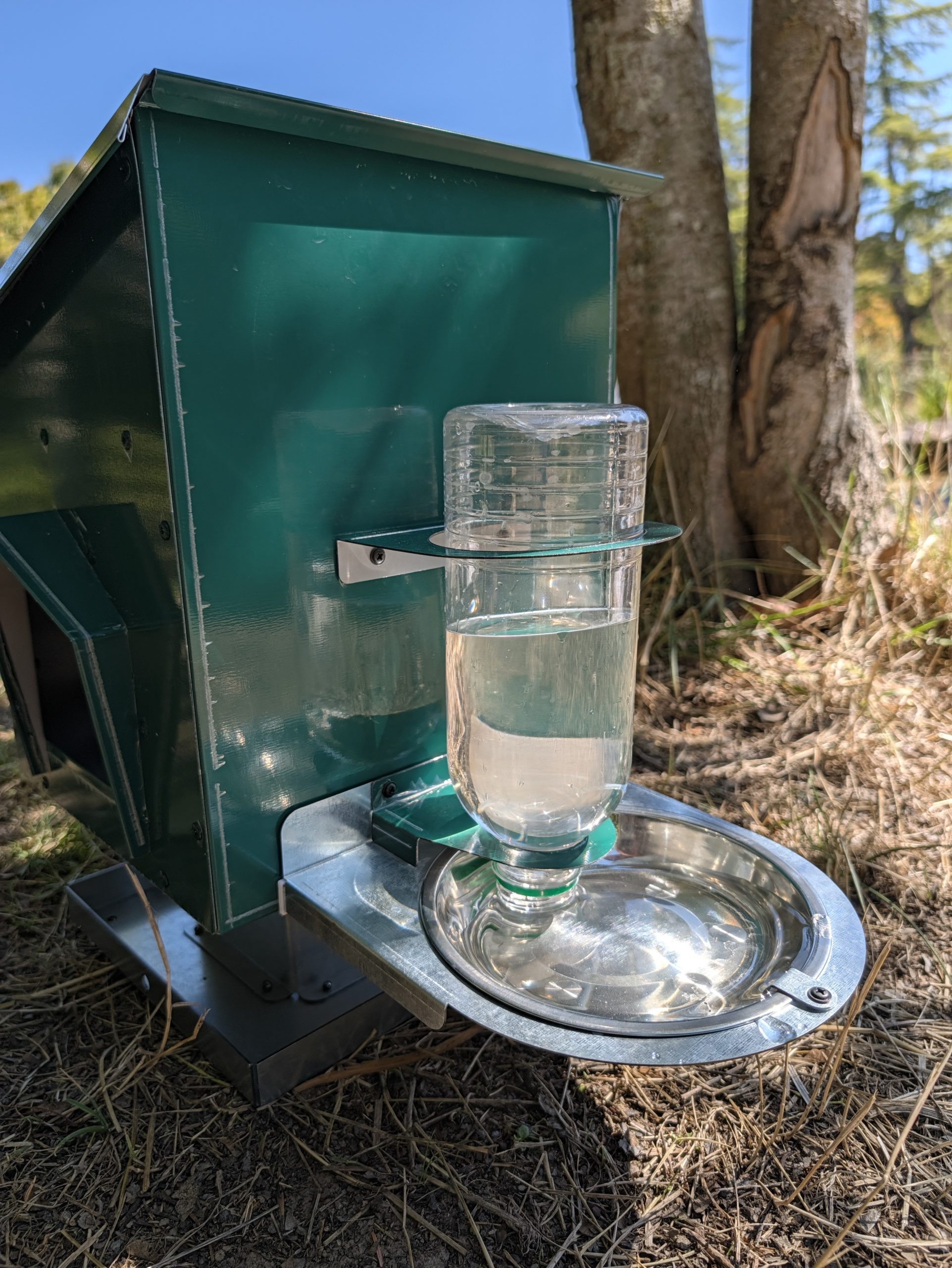Dispensador de pienso y agua
